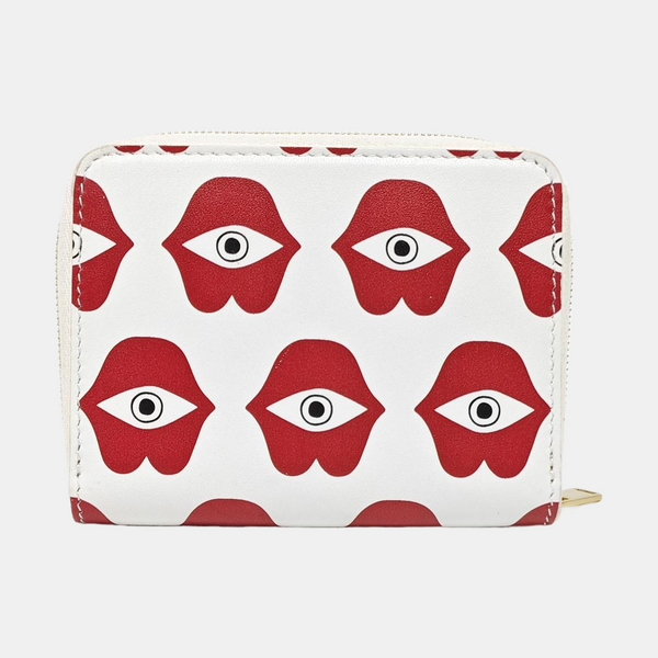 Calfskin Card Holder White
