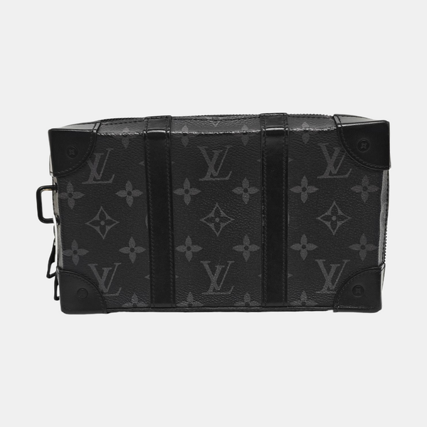 WALLET TRUNK Monogram Coated Canvas Gray