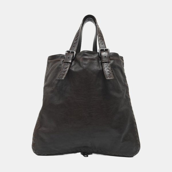 Calfskin Tote Bag Brown