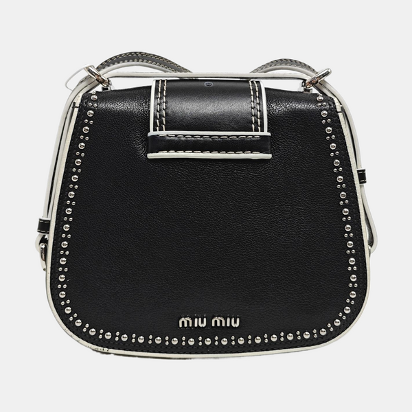 Miu Lady Calfskin Black