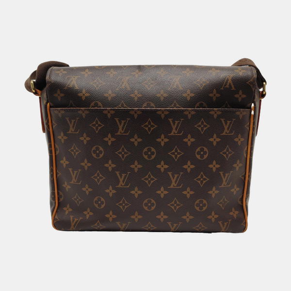 VALMY Monogram Coated Canvas Brown
