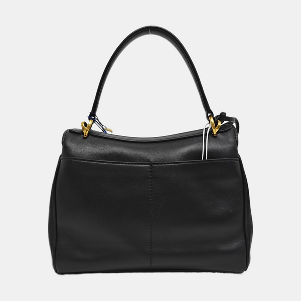 Calfskin Shoulder Bag Mini Black