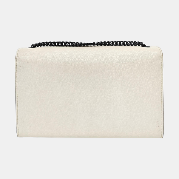Authenticated pre-owned KATE Medium Calfskin White - Shoulder Bag at Looply
