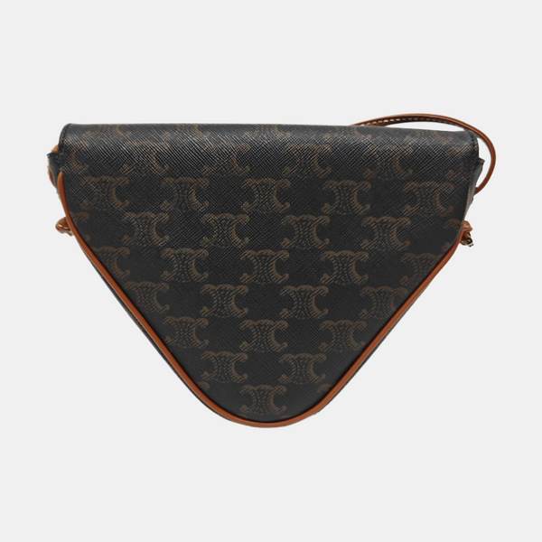 TRIANGLE Coated Canvas Brown