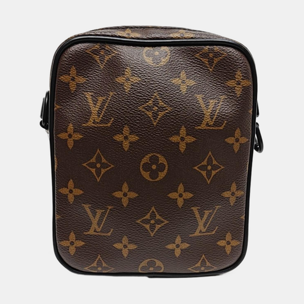 CHRISTOPHER Monogram Coated Canvas Brown