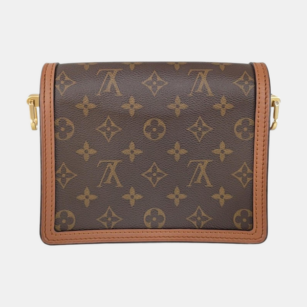 DAUPHINE Mini Coated Canvas Brown