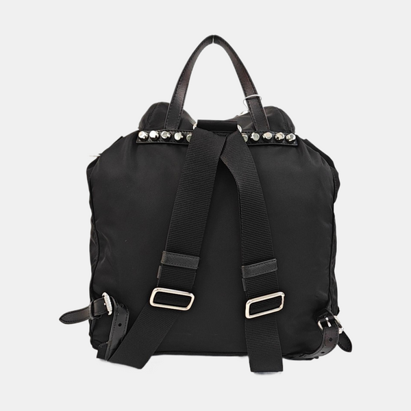 Nylon Backpack Black