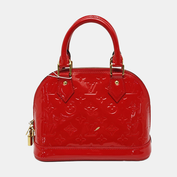 ALMA BB Monogram Charol Rojo