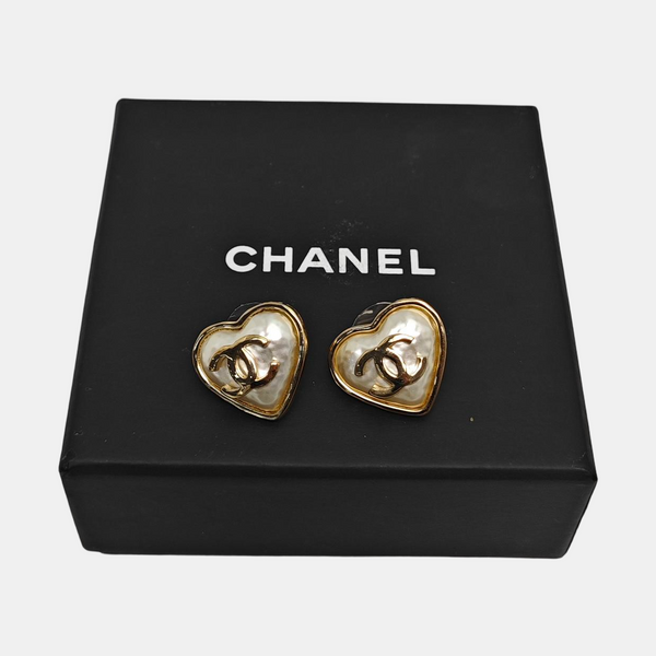Metal Gold Stud Earrings