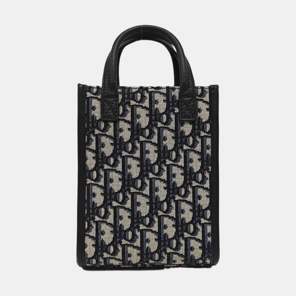 Authenticated pre-owned Book Tote Mini Monogram Canvas Grey - Shoulder Bag at Looply