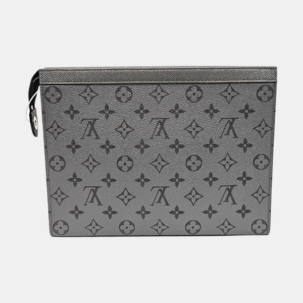 Pochette Voyag MM Monogram Coated Canvas Gray