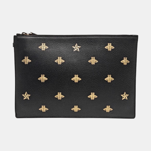 Calfskin Clutch Black