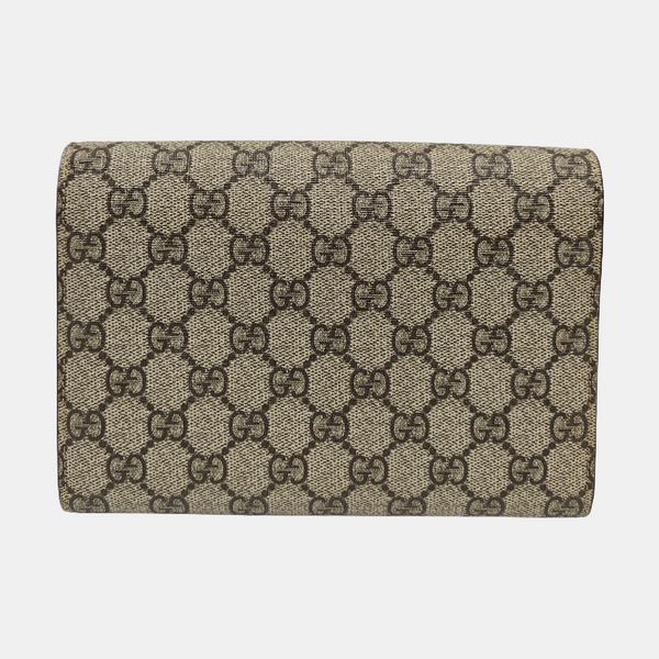 Dionysus Mini Monogram Coated Canvas Black
