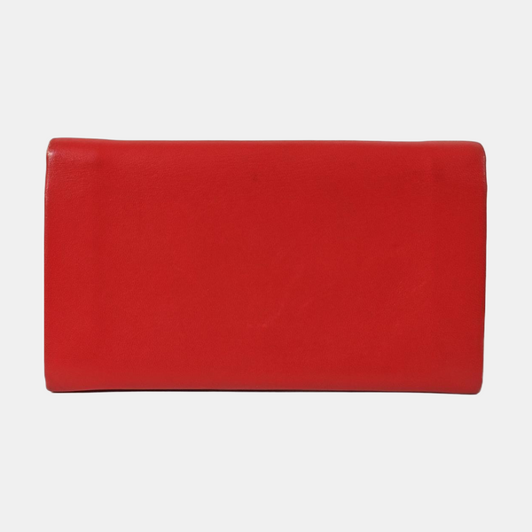 Calfskin Wallet Red
