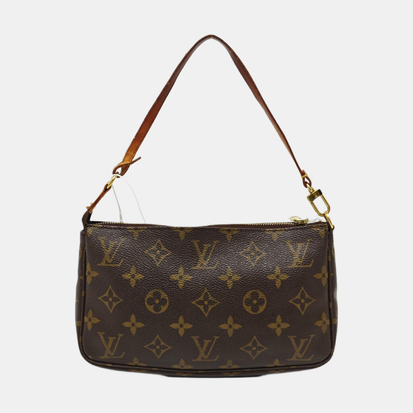 ACCESSOIRES Monogram Coated Canvas Brown