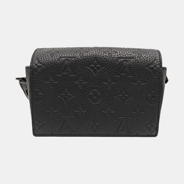 SOFT TRUNK Mini Monogram Calfskin Black