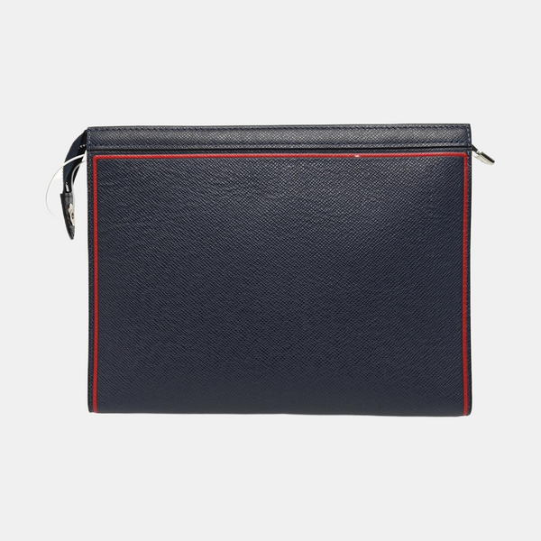 Pochette Voyag MM Calfskin Blue
