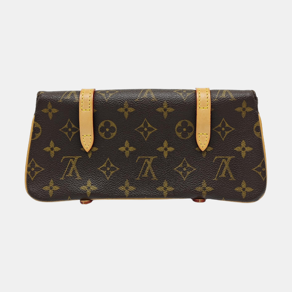 MARELLE Monogram Coated Canvas Brown