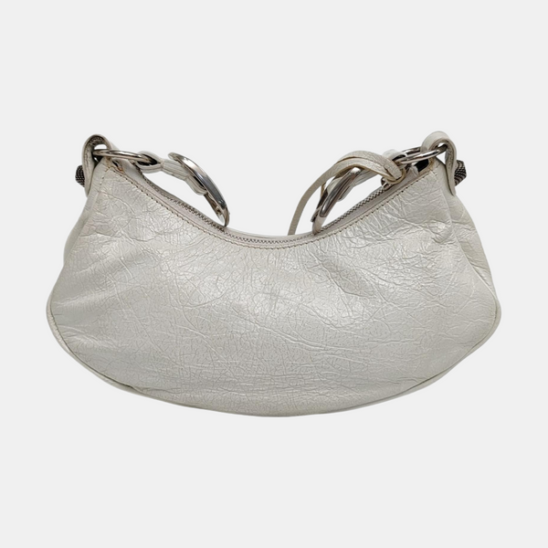 Le Cagole Mini Lambskin White