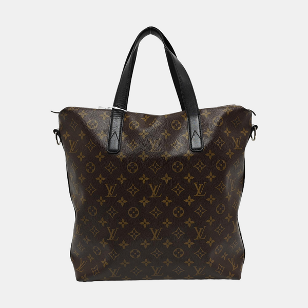 KITAN Monogram Coated Canvas Brown