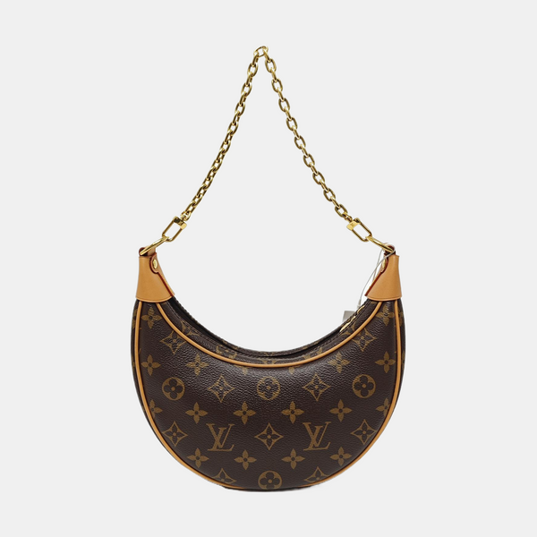 LOOP Monogram Coated Canvas Brown