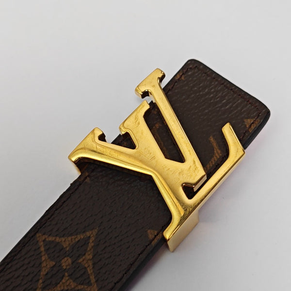 Coated Canvas Belt Brown