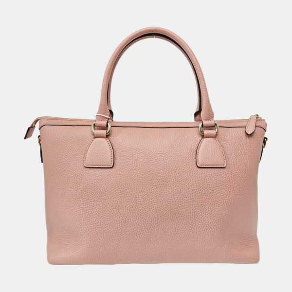 Calfskin Tote Bag Pink