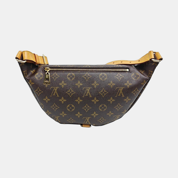 BUMBAG Monogram Coated Canvas Brown