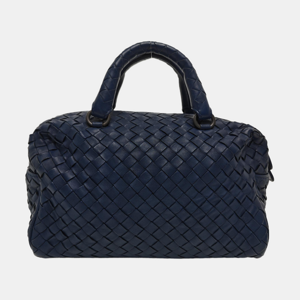 Lambskin Shoulder Bag Blue