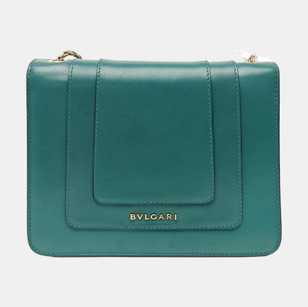 SERPENTI FOREVER Small Calfskin Green