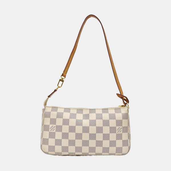 ACCESSOIRES GM Damier Azur Coated Canvas White