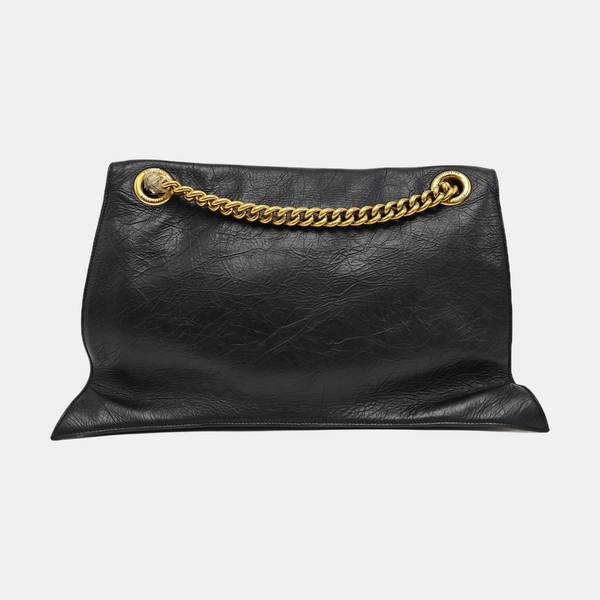 Crush Large Calfskin Black