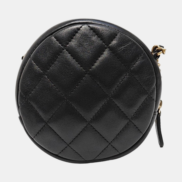 Quilted Lambskin Black