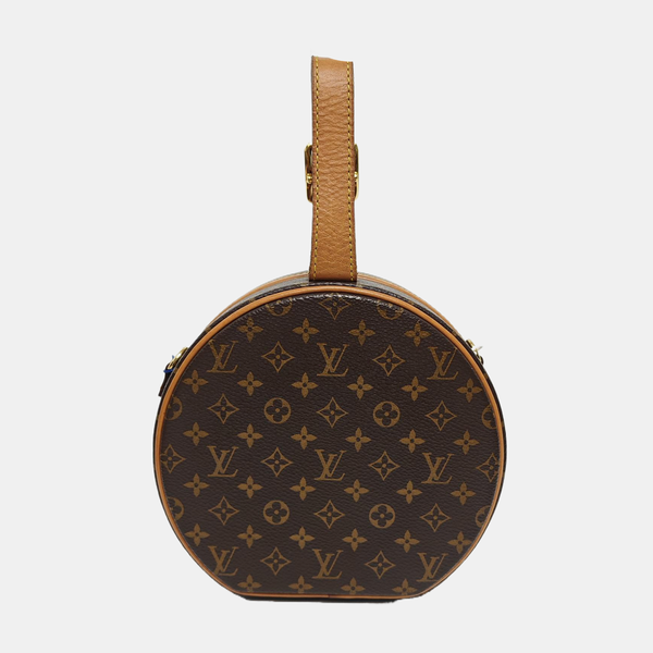 BOITE CHAPEAU PM Monogram Coated Canvas Brown