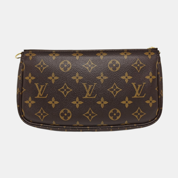 MULTI Monogram Coated Canvas Brown