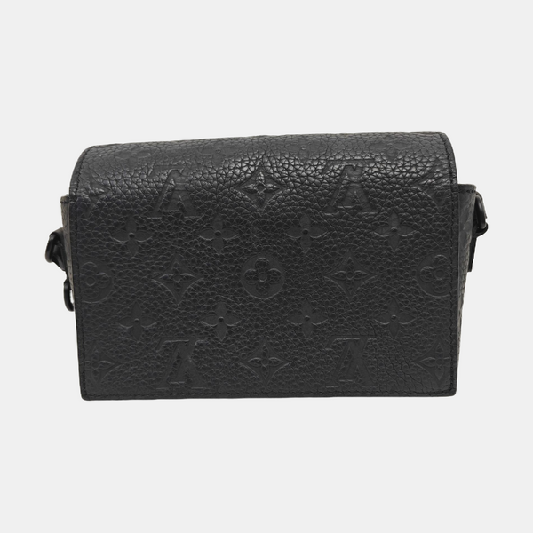 SOFT TRUNK Mini Monogram Calfskin Black