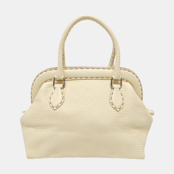 Selleria Quilted Calfskin Beige