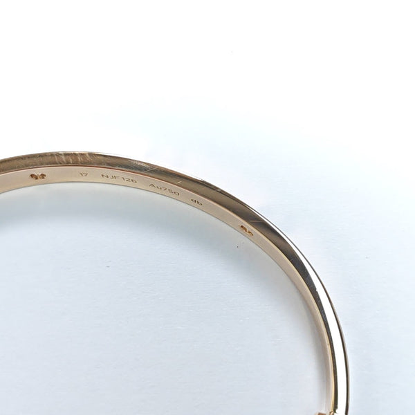 LOVE 18k Rose Gold Bangle