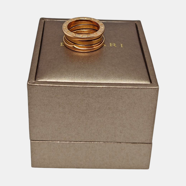 B.ZERO1 18k Rose Gold Ring EU 51