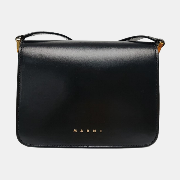 Calfskin Shoulder Bag Black