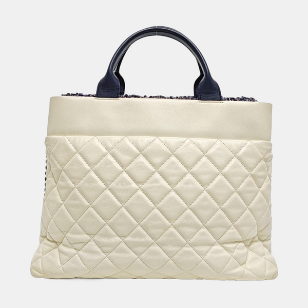 PORTOBELLO Quilted Calfskin White