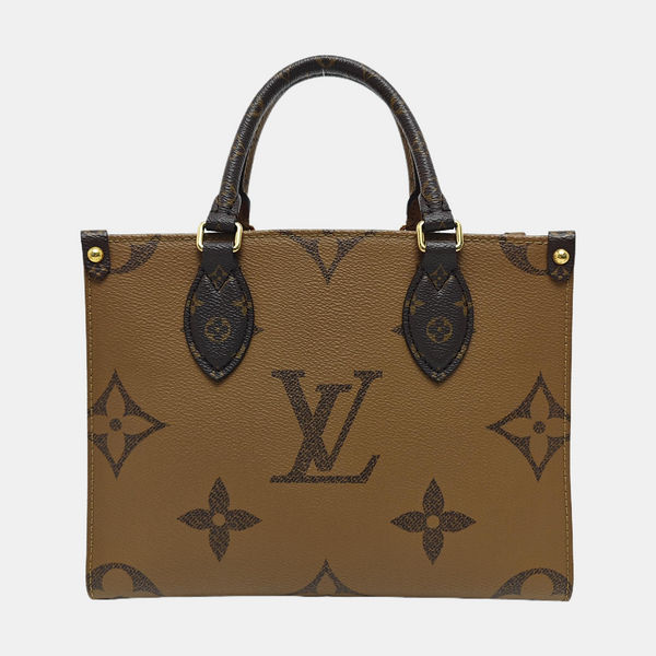ONTHEGO PM Monogram Coated Canvas Brown