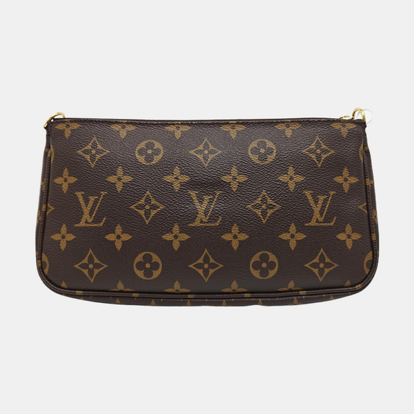 MULTI Monogram Coated Canvas Brown