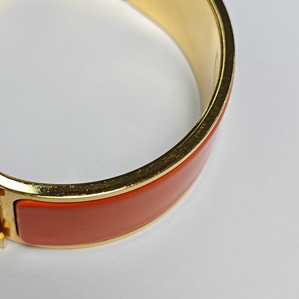 Clic Clac H Metal Gold Bangle