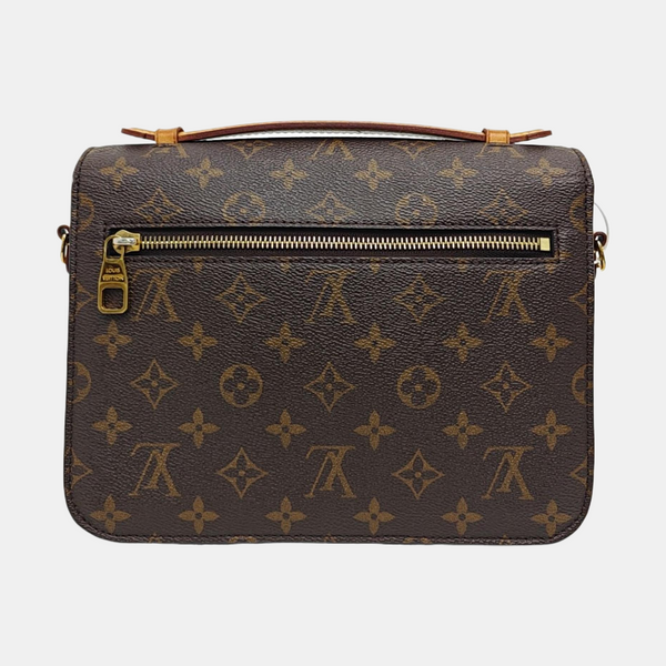 MONCEAU 26 Monogram Coated Canvas Brown
