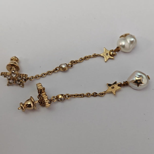 La Petite Tribale Metal Gold Stud Earrings