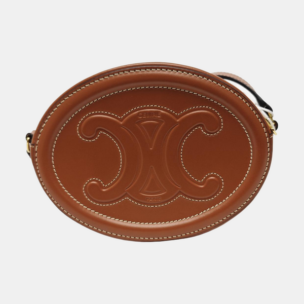 TRIOMPHE Small Calfskin Brown