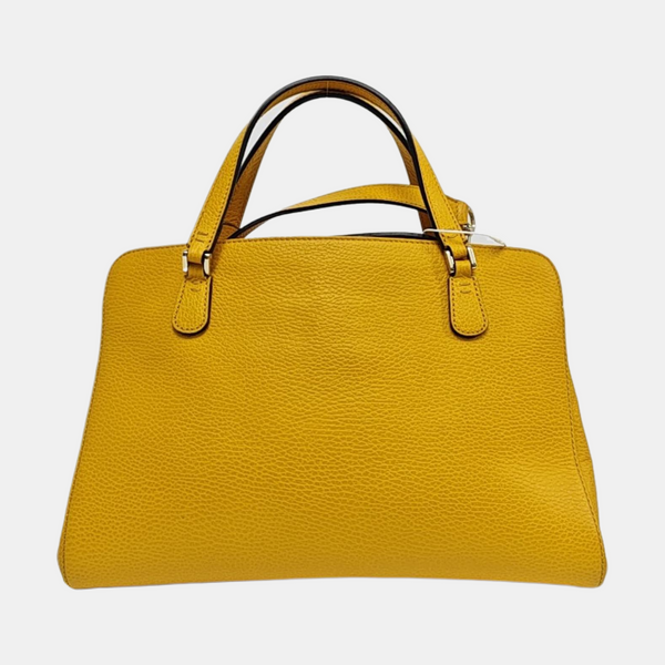 Calfskin Tote Bag Yellow