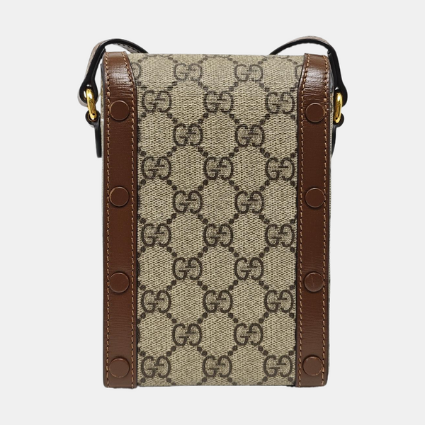 Horsebit 1955 Mini Coated Canvas Beige