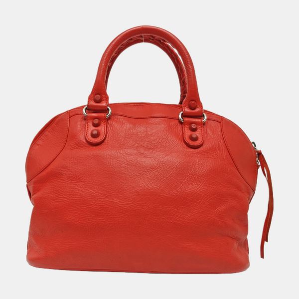 Calfskin Shoulder Bag Red